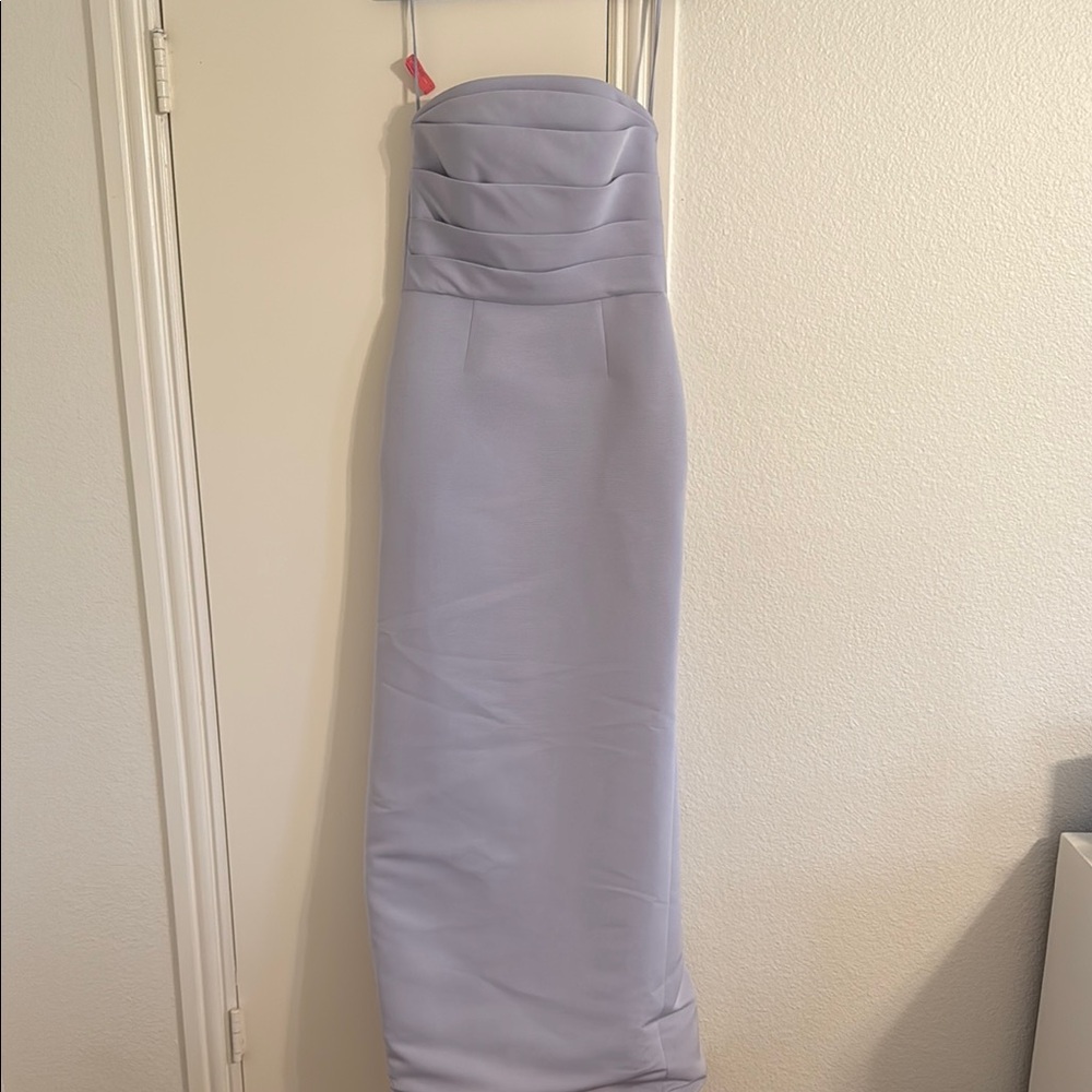 Amsale Sonia Bridesmaid Dress / Gown in Lilac